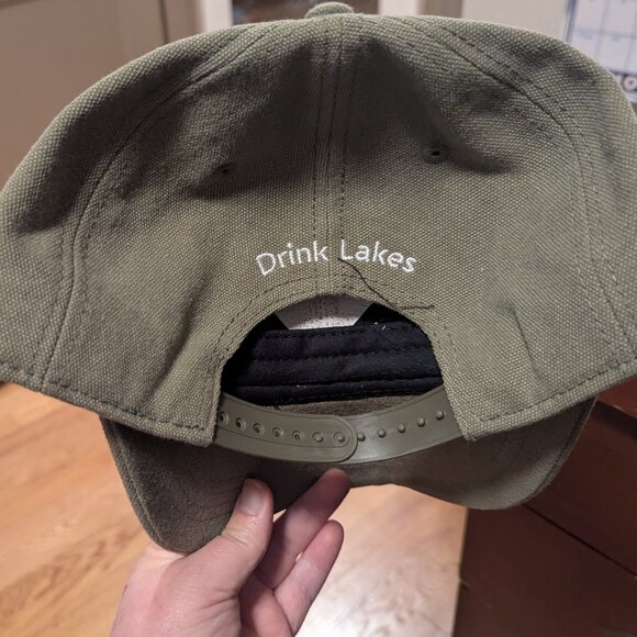 NWT Cascade Lakes Brewing Co. Beer Canvas Dad Hat Baseball Cap Patch - Picture 3 of 6